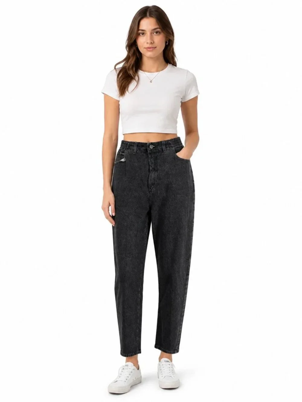 Levi's Women's Black High-Waisted Jeans - Relaxed Fit